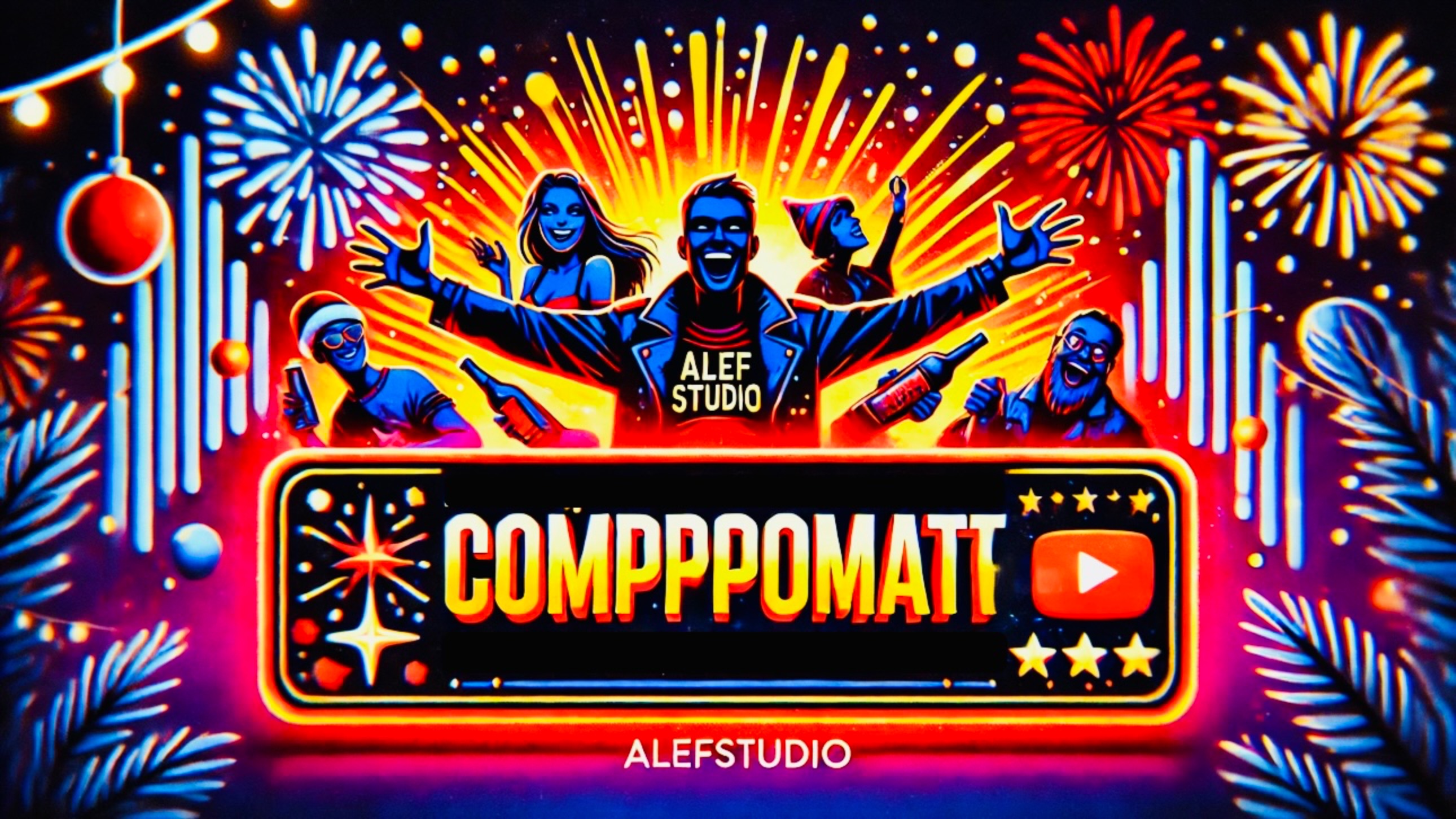 КОМПРОМАТ НА КАЖДОГО В ЭТОМ ВИДЕО | НОВОГОДНИЙ КОРПОРАТИВ | AlefStudio