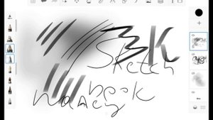 Попытка рисовать на планшете Андроид разными стилусами