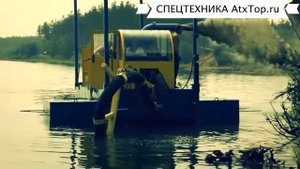 Мини-земснаряд | Боцман 400 | в работе.