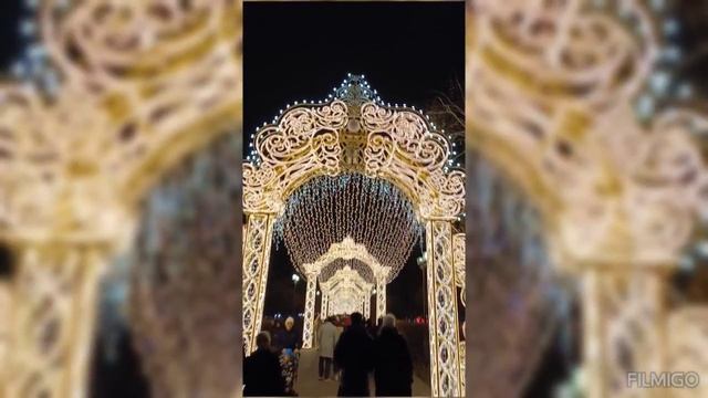Краснодар украшение центральной аллеи  самый красивый город.