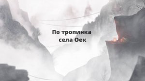 Видеоэкскурсия "по тропинкам села Оек".
