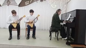 Дуэт балалаек Алямкин Кирилл и Салимов Рафат - Старинная французская песенка. Обр. А. Салина