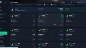Обзор проекта Grass | Как продать поинты?