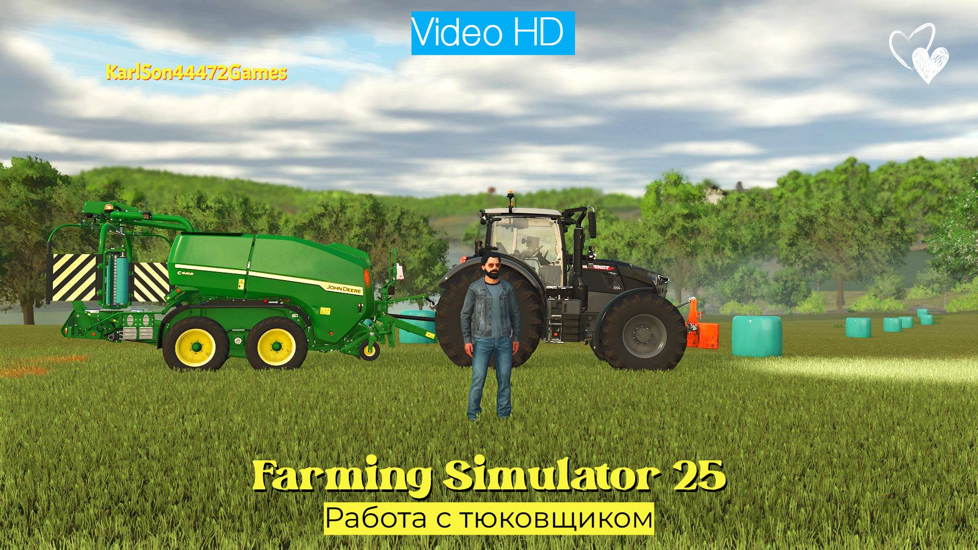 Farming Simulator 25 / Прохождение RIVERBEND SPRINGS / Video HD /