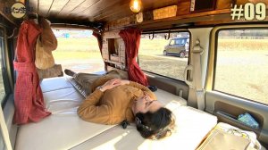 【Кей-кар DIY】Делаем матрас для комфортного сна. Кемпер на базе Mazda Scrum