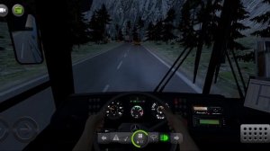 симулятор автобуса попал в пробку на сирпантине