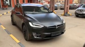 +1 Happy client✨ TESLA MODEL X выдан своему счастливому владельцу