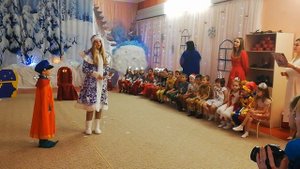Новогодний утренник в садике 2025