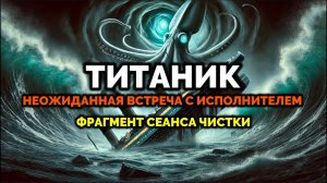 ТИТАНИК: НЕОЖИДАННАЯ ВСТРЕЧА С ИСПОЛНИТЕЛЕМ. СЕАНС ЧИСТКИ