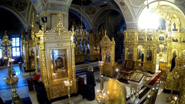 29.02.2024. Четверг. Вечерня. Утреня. Сщмч. Ермогена, патриарха Московского и всея России смотреть онлайн