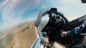 Полет на разведку погоды полковника Андрея Алексеева в Новосибирске.