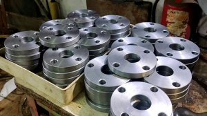 Фланец стальной плоский свободный. Полный цикл изготовления.