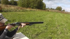 Ружья ТОЗ-34, ИЖ-17, МР-155. Стрельба в 100 - дольную мишень.