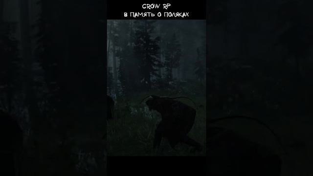 Crow RP - В память о Поляках #rdr2 #reddeadredemption #redm  #рдр2 #mao #shorts #игра