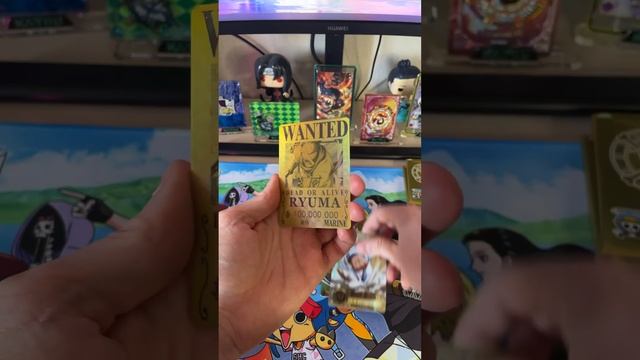 SHANKS 3D  #anime #onepiece #336toys #unboxing #cards #ванпис #карточки