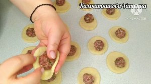 Пирожки "Площадные"! Ну Очень Старинный Рецепт 1907 года! Вкусно Просто Быстро на Безопарном тесте!