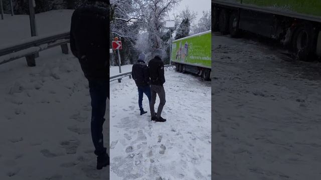 Дорога Сочи-Джубга 15.02.23г