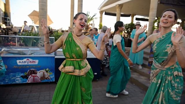 Тхакур Харидас прабху. Харинама в Лазаревской - 28.07.2021г