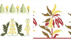 СТАРИННЫЕ СХЕМЫ. Рукоделие, вышивка, вязание. Подборка №94.