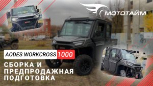 Сборка и подготовка к продаже AODES WORKCROSS 1000