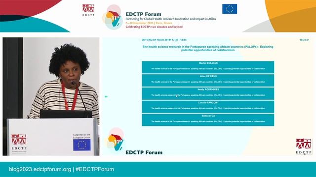Meet the Researchers of PALOP | 8 November 2023 | Eleventh EDCTP Forum смотреть онлайн