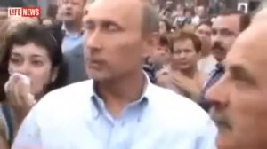 путин вышел к народу