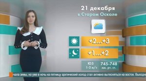 Погода в Старом Осколе на 21 декабря