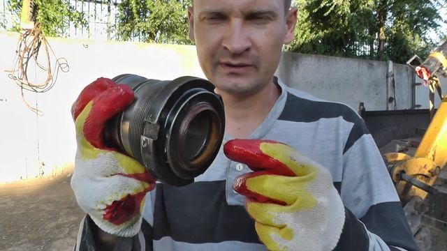 Ремонт ковшевого гидроцилиндра на мини экскаваторе. Мини экскаватор Cat 305sr. смотреть онлайн