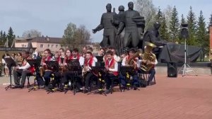 В.Агапкин Марш "Прощание Славянки"- исполняет Духовой оркестр "ЛАД" !!!!!.mp4