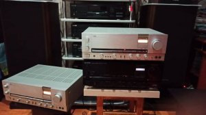 Kenwood LS-990HG and Trio KA-2200, Trio KA-1100, Kenwood KA-1100D.