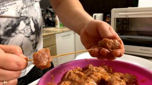 ШАШЛЫК в духовке на Шпажках. Сочный и вкусный рецепт.
