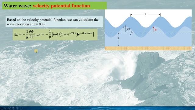 [Fluid Dynamics: Waves] Water waves in finite water depths, Part 1, wave equations and solutions смотреть онлайн
