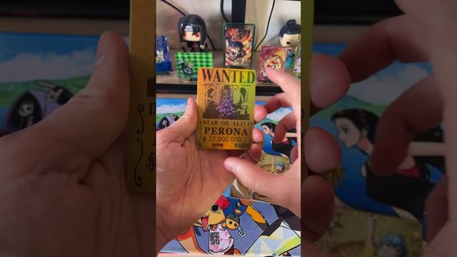 GOLD PERONA #onepiece #unboxing #perona #ванпис #перона #карточки #336toys