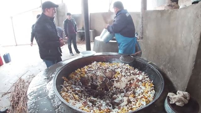Узбекский Плов. Готовым самый настоящий узбекский плов | The real Uzbek Plov is ready | OSH TAYYORL