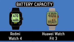 Redmi Watch 4 vs Huawei Watch Fit 3 - Comparison - Differences