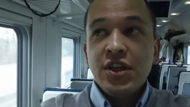 by train vs on the train explanation