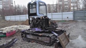 Komatsu pc50uu2. Мини экскаватор. Немного о ремонте.