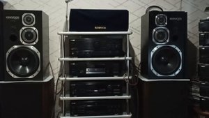 Pioneer A-717 and Kenwood LS-880A