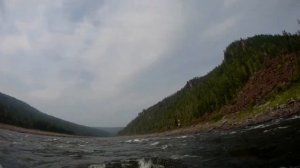 Прохождение Большого порога на Подкаменной Тунгуске 2019