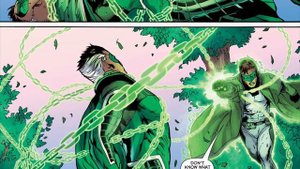 Hal Jordan fights Parallax
