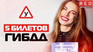 5 Билетов Которые Помогут Избежать ДТП!!! [АвтошколаRED]