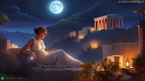 Расслабляющая древнегреческая музыка на кифаре для сна и спокойной ночной атмосферы