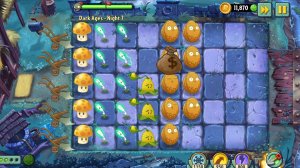 Ночь 7 Тёмные Века (Dark Ages) Plants vs. Zombies 2