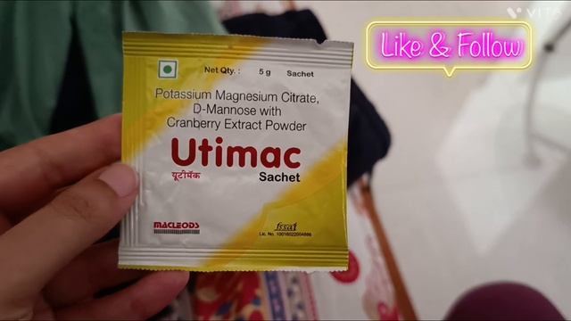 UTImac Sachet for all type of Urine problems & infection। मुत्र पथ के संक्रमं के लिए दवा।
