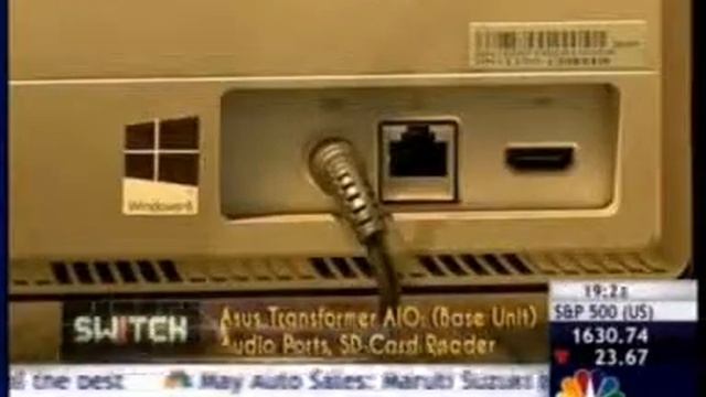 CNBC Switch on Asus AIO Transformer