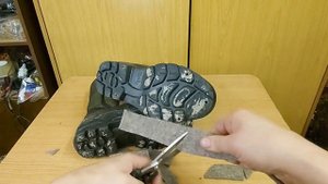 Антигололёдная самоделка от которой обувь на льду не скользит Хитрость войлок на подошву