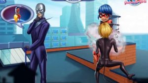 Супер кот спасает Леди Баг