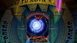 Crash Bandicoot 2 на 100% #20: Road to Ruin (Кристалл + белая гема).
