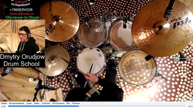 Masterplan - Back for My Life Drums | Разбор Барабанной Партии Песни | Партия Ударных смотреть онлайн