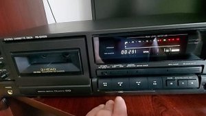 Technics RS-BX626 playback test